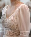 Second Hand Brautkleid Herve Paris Bionda Z Boho Gr. 40 Foto 4