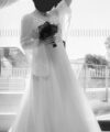 Second Hand Brautkleid Herve Paris Bionda Z Boho Gr. 40 Foto 5