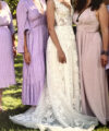 Second Hand Brautkleid A-Linie Gr. 36 Foto 6