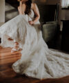 Second Hand Brautkleid Justin A-Linie Gr. 38 Foto 6