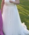 Second Hand Brautkleid Amélie Bella A-Linie Gr. 52 Foto 4