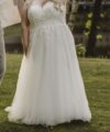 Second Hand Brautkleid Amélie Bella A-Linie Gr. 52 Foto 3