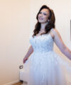 Second Hand Brautkleid SOPHIA TOLLI Stil Y3126 A-Linie Gr. 42 Foto 4