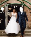 Second Hand Brautkleid Martina Liana 1075BEADC A-Linie Gr. 38 Foto 4