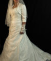 Second Hand Brautkleid Lilly Off Shoulder Brautkleid A-Linie Gr. 36 Neu & ungetragen Foto 1