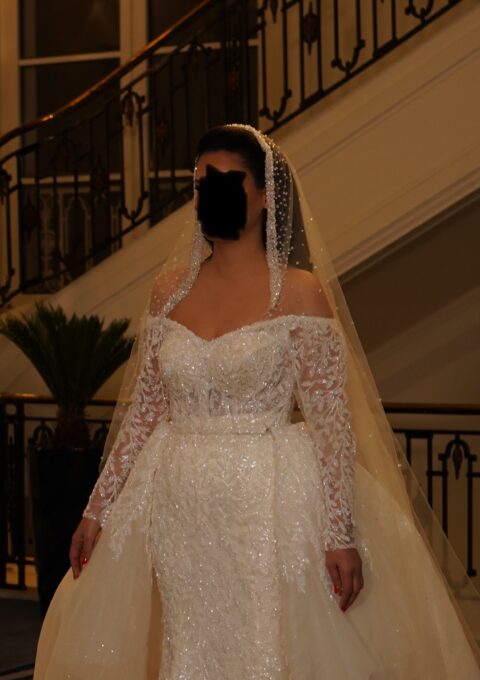 Second Hand Brautkleid Weddinghouse Elbisella Meerjungfrau Gr. 36 Foto 1