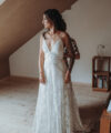 Second Hand Brautkleid Rue de Seine NOAH GOWN Boho Gr. 38 Foto 4
