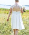 Second Hand Brautkleid Pronovias Barcelona Miami Modern Standesamt Gr. 44 Foto 1