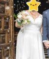 Second Hand Brautkleid Ladybird Stardust Boho Gr. 48 Foto 3