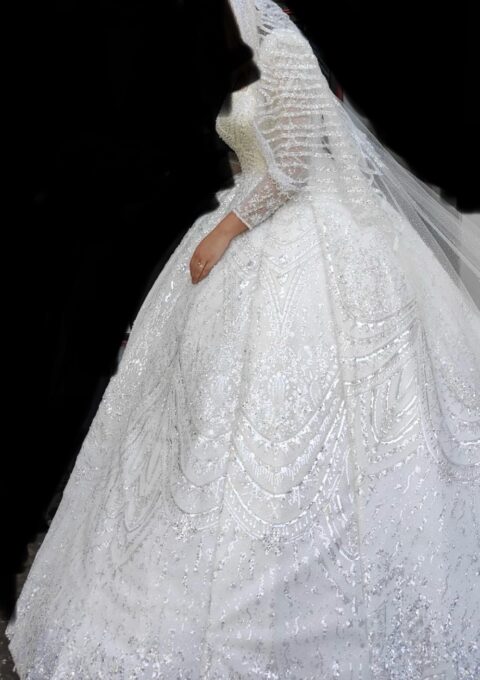 Second Hand Brautkleid NIDUA Prinzessinnen Prinzessin Gr. 36 Foto 1