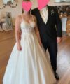 Second Hand Brautkleid Weise Fashion Prinzessin Gr. 36 Maßgeschneidert Foto 1