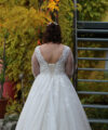 Second Hand Brautkleid Ella Rosa 33URE19BE460W A-Linie Gr. 46 Foto 4