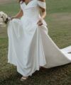 Second Hand Brautkleid Ariamo L201 A-Linie Gr. 38 Foto 5