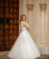 Second Hand Brautkleid Eine Schneiderin auf Mallorca A-Linie Gr. 34 Maßgeschneidert Foto 1