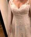 Second Hand Brautkleid Lilly A-Linie Gr. 42 Foto 3