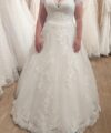 Second Hand Brautkleid White One Barcelona Prinzessin Gr. 38 Maßgeschneidert Foto 2
