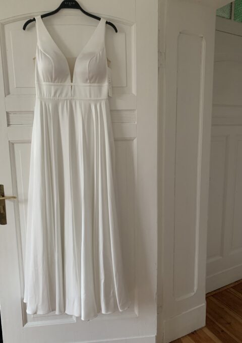 Second Hand Brautkleid Luna Ivory Standesamt Gr. 40 Neu & ungetragen Foto 1