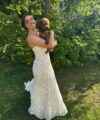 Second Hand Brautkleid Pure by Elia Moreni Meerjungfrau Gr. 38 Foto 2