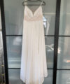 Second Hand Brautkleid Herve Paris Thollon Boho Gr. 38 Maßgeschneidert Foto 7