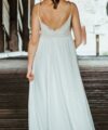 Second Hand Brautkleid Herve Paris Thollon Boho Gr. 38 Maßgeschneidert Foto 2