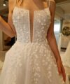 Second Hand Brautkleid Aria 399-Nita A-Linie Gr. 38 Maßgeschneidert Foto 3
