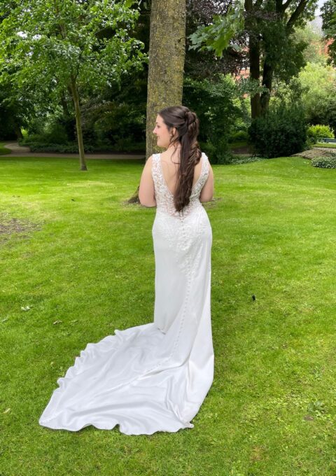 Second Hand Brautkleid Havekost Meerjungfrau Gr. 36 Foto 1