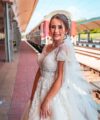 Second Hand Brautkleid Gelinlik Boho Gr. 38 Foto 5