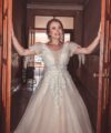 Second Hand Brautkleid Gelinlik Boho Gr. 38 Foto 2