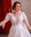 Second Hand Brautkleid Gelinlik Boho Gr. 38 Foto 1