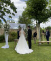 Second Hand Brautkleid Maleika Bridal-Couture 55162 Bella A-Linie Gr. 34 Foto 2