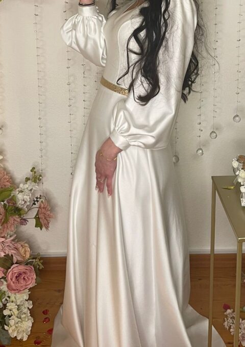 Second Hand Brautkleid Standesamt Kleid – A-Form Standesamt Gr. 36 Foto 1