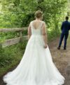 Second Hand Brautkleid Ladybird Marte A-Linie Gr. 44 Foto 5