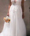 Second Hand Brautkleid Milanoo A-Linie Gr. 34 Foto 1