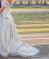 Second Hand Brautkleid Empire Gr. 34 Foto 4