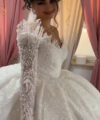 Second Hand Brautkleid Das Kleid habe ich in einer Boutique in Berlin anfertigen lassen Prinzessin Gr. 34 Maßgeschneidert Foto 2