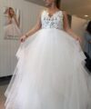 Second Hand Brautkleid Cecile 1600 HALO A-Linie Gr. 34 Neu & ungetragen Foto 1