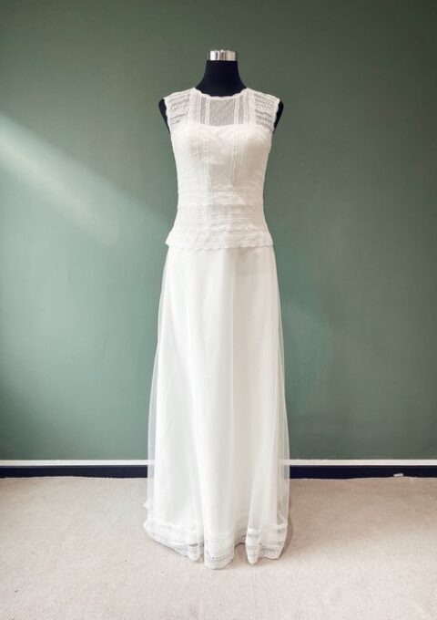 Second Hand Brautkleid Boho Gr. 38 Neu & ungetragen Foto 1