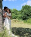 Second Hand Brautkleid A-Linie Gr. 38 Foto 2