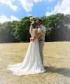 Second Hand Brautkleid A-Linie Gr. 38 Foto 5