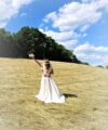 Second Hand Brautkleid A-Linie Gr. 38 Foto 1