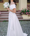 Second Hand Brautkleid Eva Lendel Jess Zweiteiler Gr. 32 Foto 6