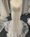 Second Hand Brautkleid Monica Loretti 8272 Fit and Flare Gr. 42 Neu & ungetragen Foto 1