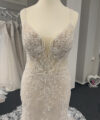 Second Hand Brautkleid Monica Loretti 8272 Fit and Flare Gr. 42 Neu & ungetragen Foto 3