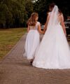 Second Hand Brautkleid Jessie K A-Linie Gr. 42 Foto 7