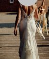 Second Hand Brautkleid Modeca Le Papillon Sapphire Fit and Flare Gr. 36 Foto 4