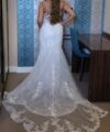 Second Hand Brautkleid Sposa Vienna Meerjungfrau Gr. 38 Foto 3