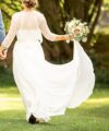Second Hand Brautkleid Küss die Braut Faye A-Linie Gr. 38 Maßgeschneidert Foto 3