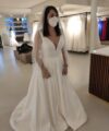 Second Hand Brautkleid A-Linie Gr. 40 Foto 2