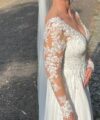 Second Hand Brautkleid Stella York 6843 A-Linie Gr. 38 Foto 3