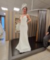 Second Hand Brautkleid Gala Fit and Flare Gr. 38 Foto 2